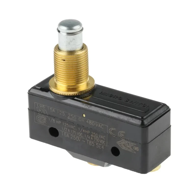 Honeywell Technologies Plunger Micro Switch Screw Terminal 15A 125V AC SPDT IP65 BZ-2RQ1-A2