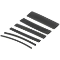 Alpha Wire Heat Shrink Tubing Black Polyolefin 2:1 Shrink Ratio FIT Shrink Tubing Series FKIT221BK BK032