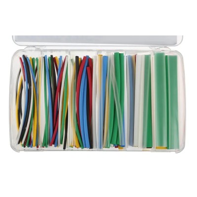 Alpha Wire Heat Shrink Tubing Assorted 2:1 Ratio Polyolefin Flame Retardant FIT Shrink Tubing Series FKIT221C MC032