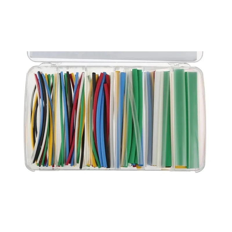 Alpha Wire Heat Shrink Tubing Assorted 2:1 Ratio Polyolefin Flame Retardant FIT Shrink Tubing Series FKIT221C MC032