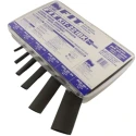 Alpha Wire Heat Shrink Tubing Black Polyolefin 2:1 Shrink Ratio FIT Shrink Tubing Series FKIT221BK BK032