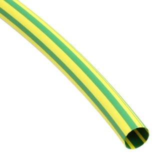 Alpha Wire Heat Shrink Tubing Yellow Green 12.7 mm Sleeve Diameter x 76 m Length 2:1 Ratio FIT Shrink Tubing F2601/2 GY003
