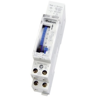 Theben Analogue SUL DIN Rail Time Switch 230V AC SUL180a