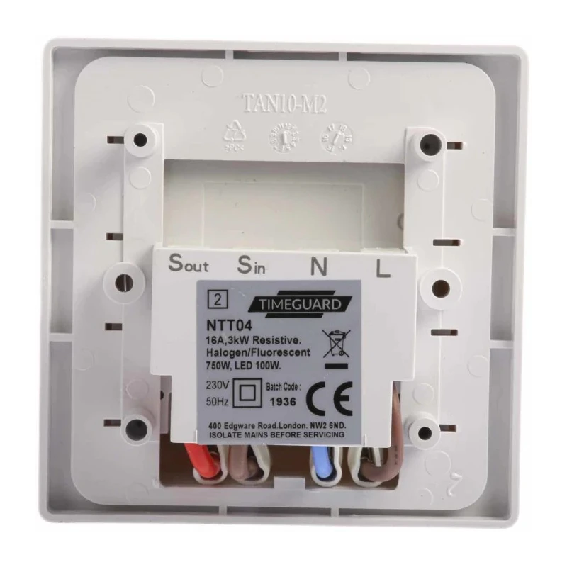 Timeguard Digital Time Switch 230V ac NTT04