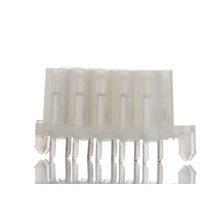 Molex Mini-Fit BMI Series PCB Socket Straight Through Hole 10-Contact 2 Row 4.2 mm Pitch 600V 9A 15-24-7100