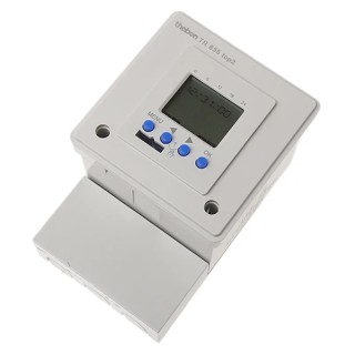Theben Digital TOP2 Time Switch 230V AC, 1 Channel, 84 Memory Spaces, 1000h Battery Life TOP2