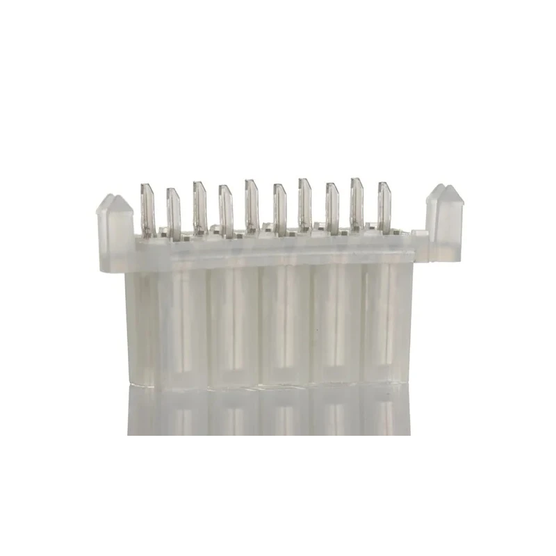 Molex Mini-Fit BMI Series PCB Socket Straight Through Hole 10-Contact 2 Row 4.2 mm Pitch 600V 9A 15-24-7100