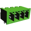 TE Connectivity Buchanan Series Pluggable Terminal Block 4-Contact, 3.81 mm Pitch, 1 Row 284513-4