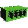 TE Connectivity Buchanan Series Pluggable Terminal Block 4-Contact, 3.81 mm Pitch, 1 Row 284513-4