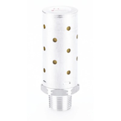 Norgren Aluminium Pneumatic Silencer Threaded R 1 in NPT, 20 bar, 138mm Length MB008B