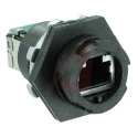 Molex RJ45 Connector Female Panel Mount PCB Cat5e Unshielded Straight 1 Port 8 Way RJ45