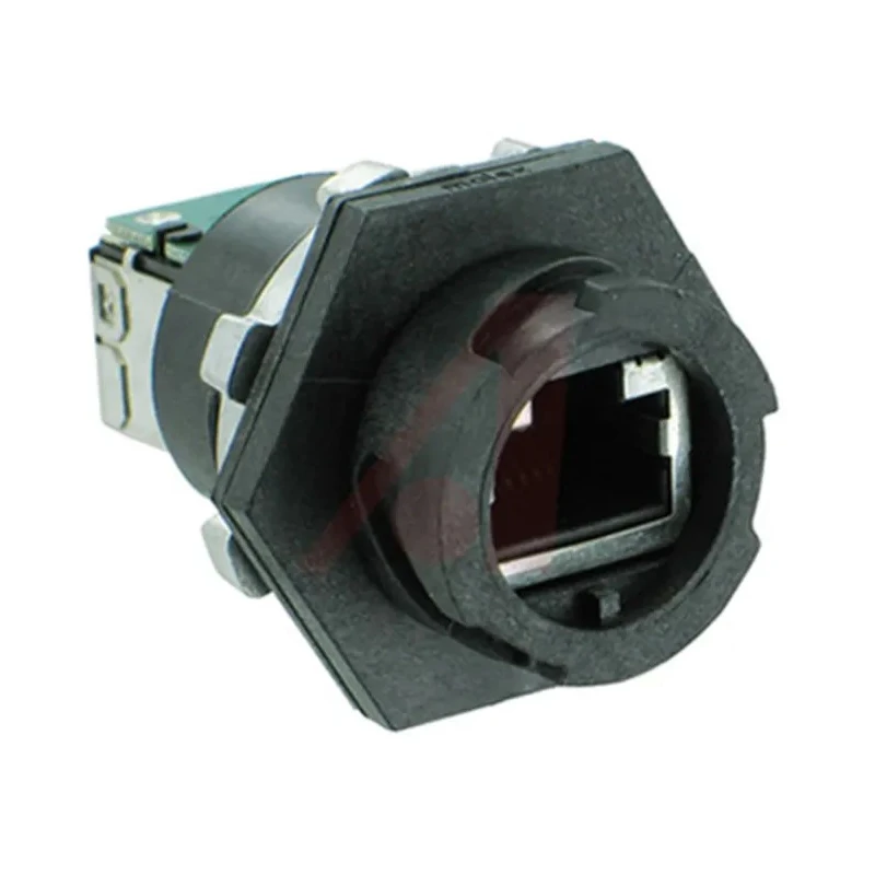 Molex RJ45 Connector Female Panel Mount PCB Cat5e Unshielded Straight 1 Port 8 Way RJ45