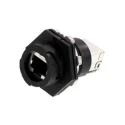Molex RJ45 Connector Female Panel Mount PCB Cat5e Unshielded Straight 1 Port 8 Way RJ45