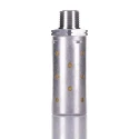Norgren Aluminium Pneumatic Silencer 1/2 in NPT Threaded Male 20 bar Max Pressure MB004B