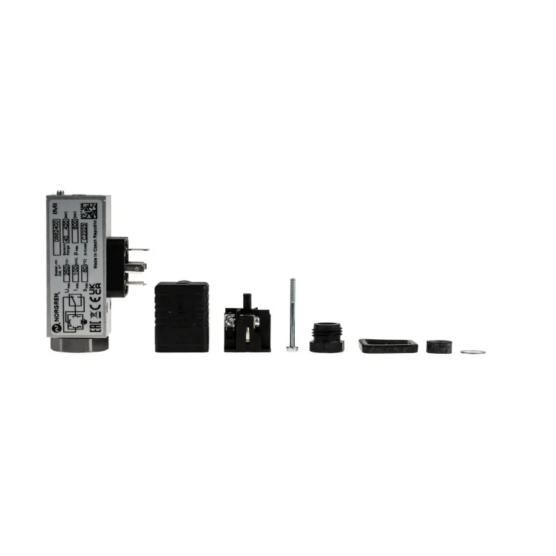 Norgren Pressure Sensor Vacuum Type with IP67 Protection, 420 Bar, 85 °C Max Temp, Micro Switch SPDT, Model IP67