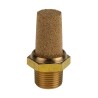 Norgren Brass Pneumatic Silencer ISO 3/8 Threaded R Male 10 bar 80°C T40B3800