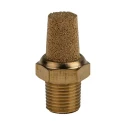 Norgren Brass Pneumatic Silencer 10 bar Threaded R ISO 1/8 27.5mm Length T40B1800