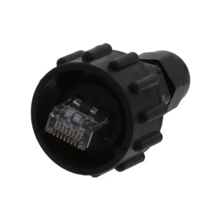 Molex 84700 Series RJ45 Connector Male Cable Cat5e Unshielded Straight 1 Port 4 Way 84700-0002