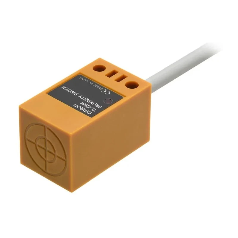 Omron Block Inductive Proximity Sensor TL-Q5MD1 2M 24V DC 100mA 5 mm Detection IP67 TL-Q5MD1 2M