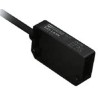 Omron Diffuse Photoelectric Sensor, Block Sensor, 20 mm to 35 mm Detection Range, NPN Output, IP40, 24V DC E3S-LS3N 2M
