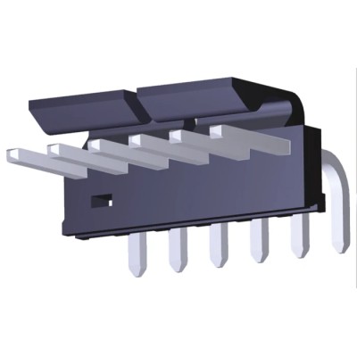 Molex KK 396 Series Right Angle Through Hole Pin Header, 6 Contact, 3.96 mm Pitch, 1 Row, Unshrouded 171814-3006
