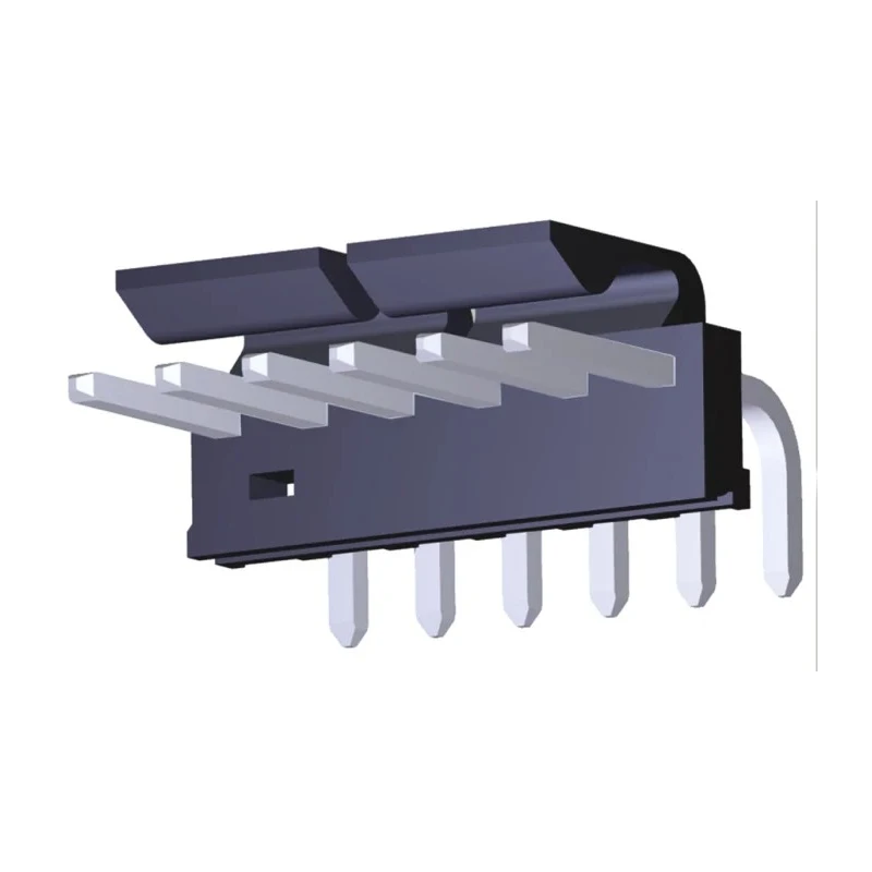Molex KK 396 Series Right Angle Through Hole Pin Header, 6 Contact, 3.96 mm Pitch, 1 Row, Unshrouded 171814-3006