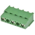 TE Connectivity Buchanan Series PCB Terminal Block 3-Contact 10.16 mm Pitch 1 Row 600V ac 17.5A 282843-3