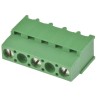 TE Connectivity Buchanan Series PCB Terminal Block 3-Contact 10.16 mm Pitch 1 Row 600V ac 17.5A 282843-3