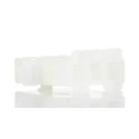 Molex Standard .093" Male Connector Housing 6.7 mm Pitch 3 Way 1 Row Straight 19-09-2038