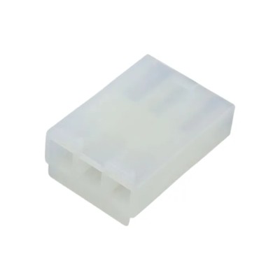 Molex STANDARD .093" Series Nylon Male Connector Housing, 6.7 mm Pitch, 3 Way 1 Row Straight 19-09-2039