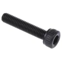 RS PRO Black Steel Hex Socket Cap Screw, Hex Drive, Thread M3 x 15 mm 822-9063