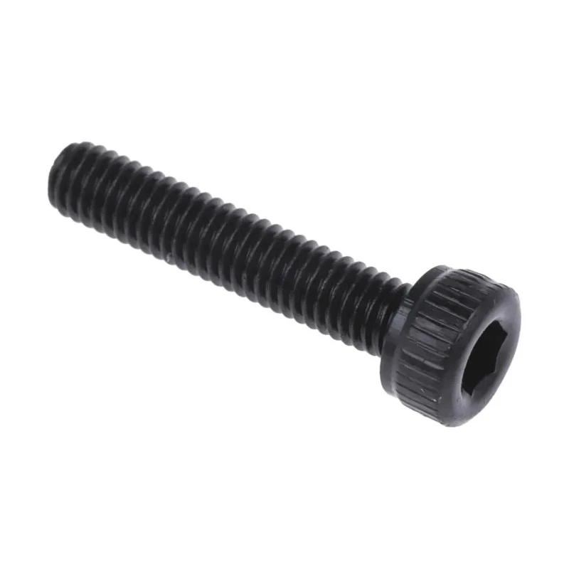 RS PRO Black Steel Hex Socket Cap Screw, Hex Drive, Thread M3 x 15 mm 822-9063