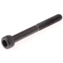 RS PRO Black Steel Hex Socket Cap Screw Hex M6 x 55 mm 822-9082