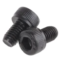 RS PRO Black Steel Hex Socket Cap Screw Thread M5 Length 8mm Hex Drive DIN 912 Grade A 822-9085