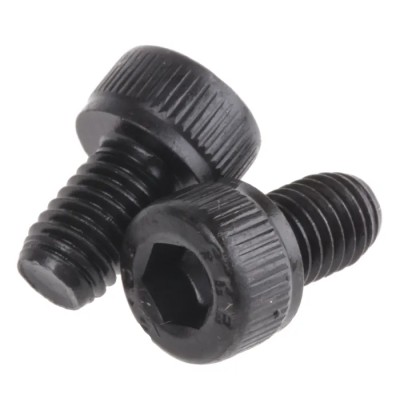 RS PRO Black Steel Hex Socket Cap Screw Thread M5 Length 8mm Hex Drive DIN 912 Grade A 822-9085