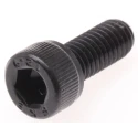 RS PRO Black Steel Hex Socket Cap Screw M6 x 15 mm Hex Drive Grade A DIN 912 822-9088