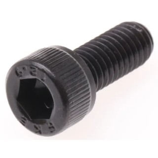 RS PRO Black Steel Hex Socket Cap Screw M6 x 15 mm Hex Drive Grade A DIN 912 822-9088