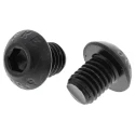 RS PRO Black Steel Hex Socket Button Screw M8 x 10 mm, Grade 10.9, Hex Drive, ISO 7380 Standard 822-9139