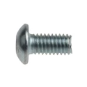 RS PRO Bright Zinc Steel Hex Socket Button Screw, M3 x 6 mm 822-9155