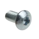 RS PRO Bright Zinc Steel Hex Socket Button Screw, M3 x 6 mm 822-9155