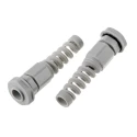 Alpha Wire Grey Polyamide 66 Cable Gland, PG7 Thread, 3.5 mm Min, 6 mm Max, IP68, Nylon Material 822-9571