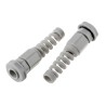 Alpha Wire Grey Polyamide 66 Cable Gland, PG7 Thread, 3.5 mm Min, 6 mm Max, IP68, Nylon Material 822-9571