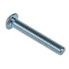 RS PRO Bright Zinc Steel Hex Socket Button Screw M4 x 25 mm 822-9161