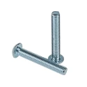RS PRO Bright Zinc Steel Hex Socket Button Screw M4 x 25 mm 822-9161