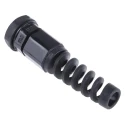 RS PRO Black Polyamide 66 Cable Gland M12 Thread 3 mm Min 6.5 mm Max IP68 822-9631