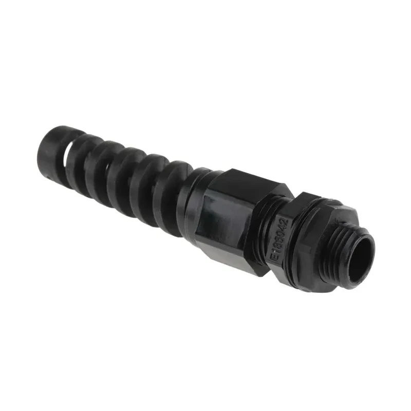 RS PRO Black Polyamide 66 Cable Gland M16 Thread 5 mm Min. 10 mm Max. IP68 822-9634