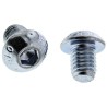 RS PRO Bright Zinc Steel Hex Socket Button Screw, Hex, M8 x 10 mm 822-9195