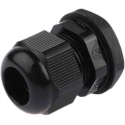 RS PRO Black Polyamide 66 Cable Gland, PG16 Thread, 10 mm Min. Cable Diameter, 14 mm Max. Cable Diameter, IP68 Rated PG16