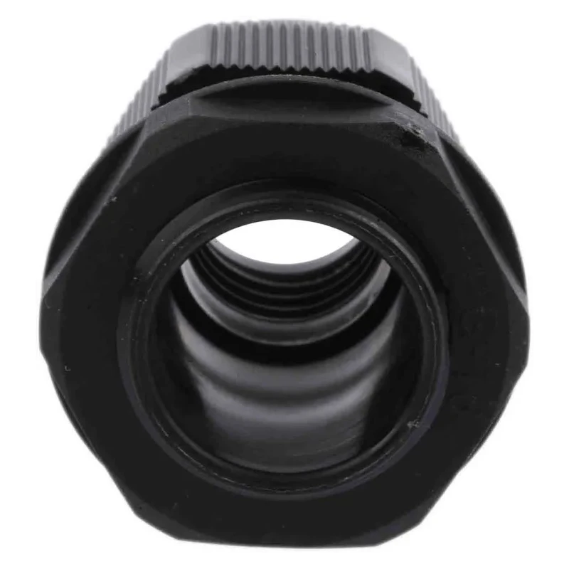 RS PRO Black Polyamide 66 Cable Gland, PG16 Thread, 10 mm Min. Cable Diameter, 14 mm Max. Cable Diameter, IP68 Rated PG16