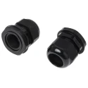 RS PRO Black Polyamide 66 Cable Gland PG29 Thread, 18 mm Min, 25 mm Max, IP68 PG29